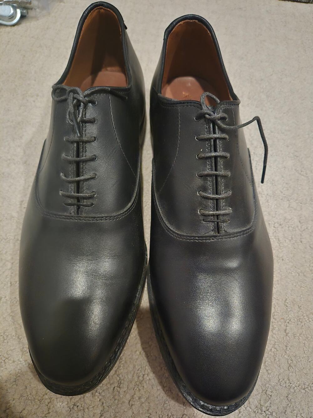Allen Edmonds Black Carlyle - Size 8 3E EEE